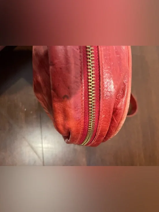 miss max red orange shoulder purse - Picture 9 of 13